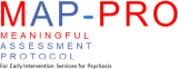 MAP-Pro logo with red and blue text