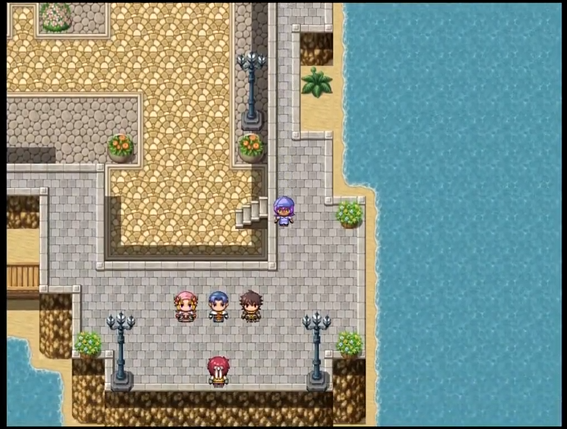 The RPG Maker build in game
